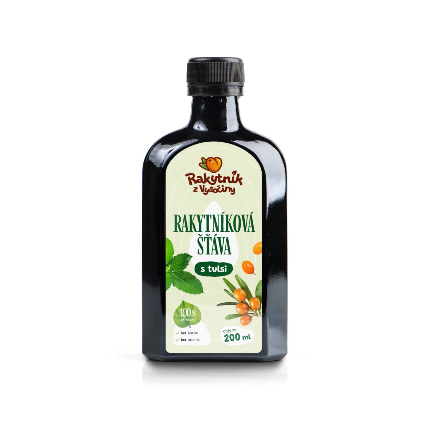 Rakytníková šťáva s tulsí